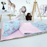 Дитячий спальний мішок Рожеві Єдинороги - Розмір S